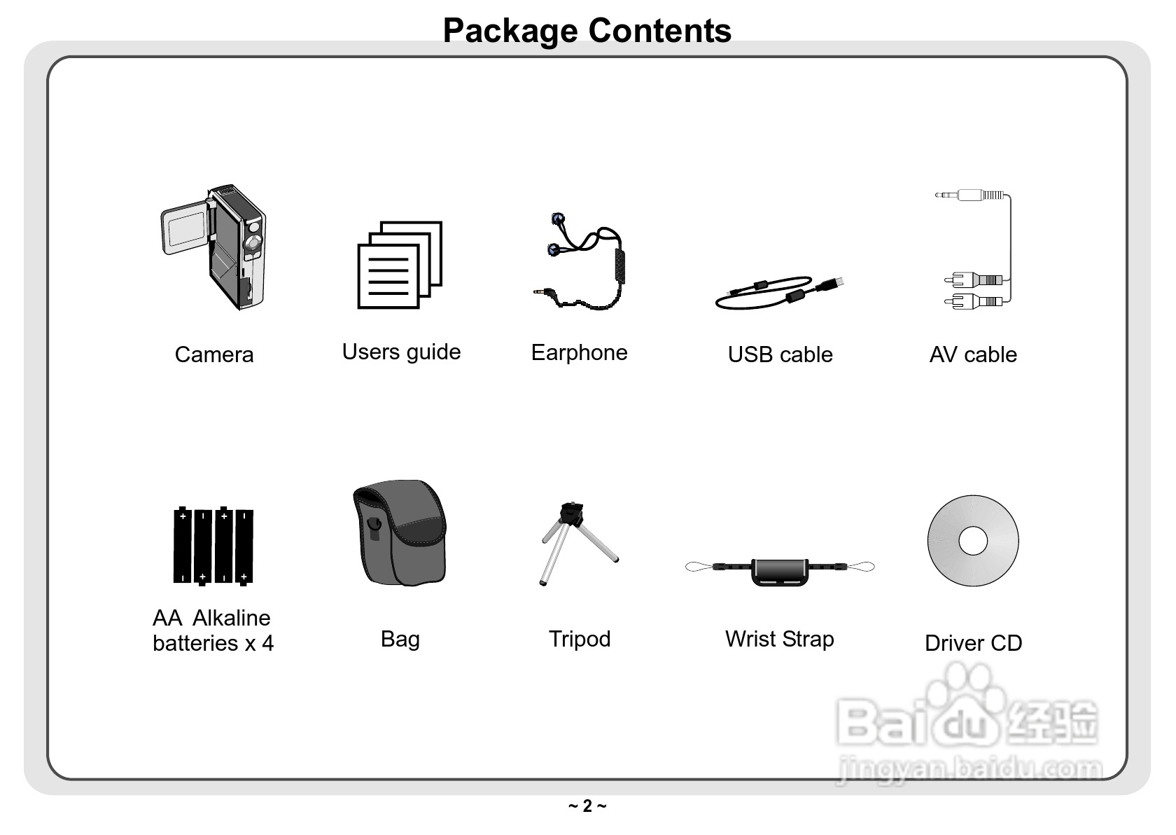 爱普泰克Pocket DV3300数码摄像机使用说明书:[1]