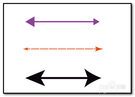 Ai怎么画出双箭头 Illutrator如何画虚线箭头 百度经验 Ai怎么画出双箭头 Illutrator如何画虚线箭头 百度经验