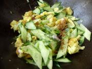 家常菜----黄瓜炒鸡蛋