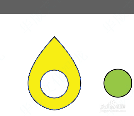 在AI中怎样在形状中制作圆形镂空形状
