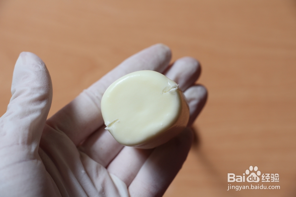 浓郁的驯鹿巧克力棉花棒棒糖