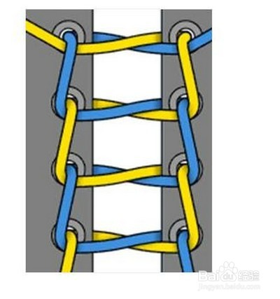 空军一号鞋带怎么穿