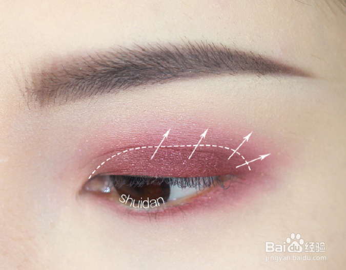 超便宜酒红色眼妆教程，魅惑满分