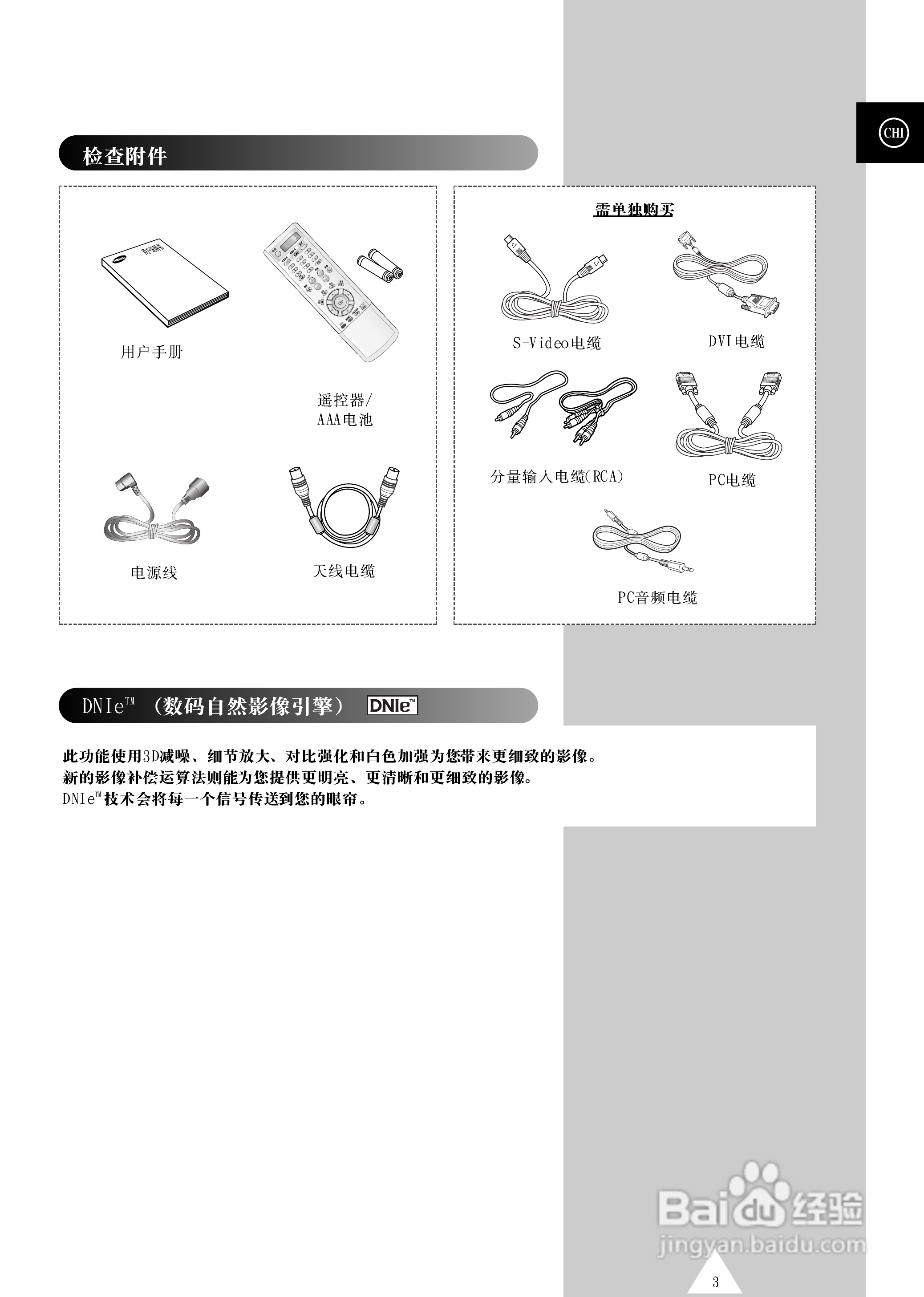 三星PS-42S4S等离子彩电使用说明书:[1]