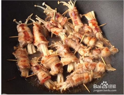 金针菇肉卷如何做