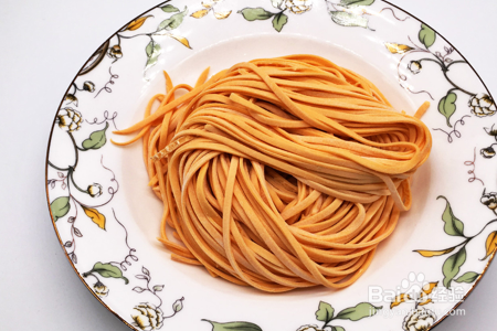 蔬菜面的简单做法