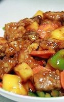 私房菠萝咕噜肉的家常做法