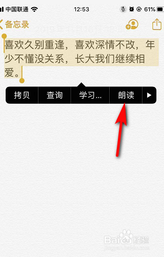 苹果手机的朗读功能怎么打开?
