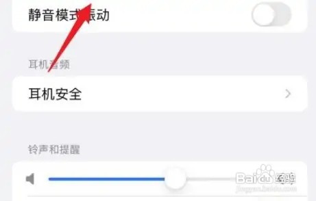 苹果12手机静音模式振动在哪开启