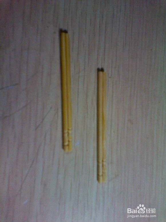 废物利用之牙签