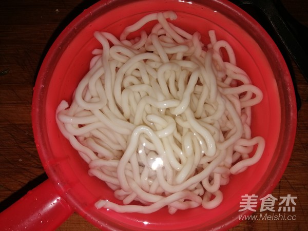 秘制乌冬面的做法