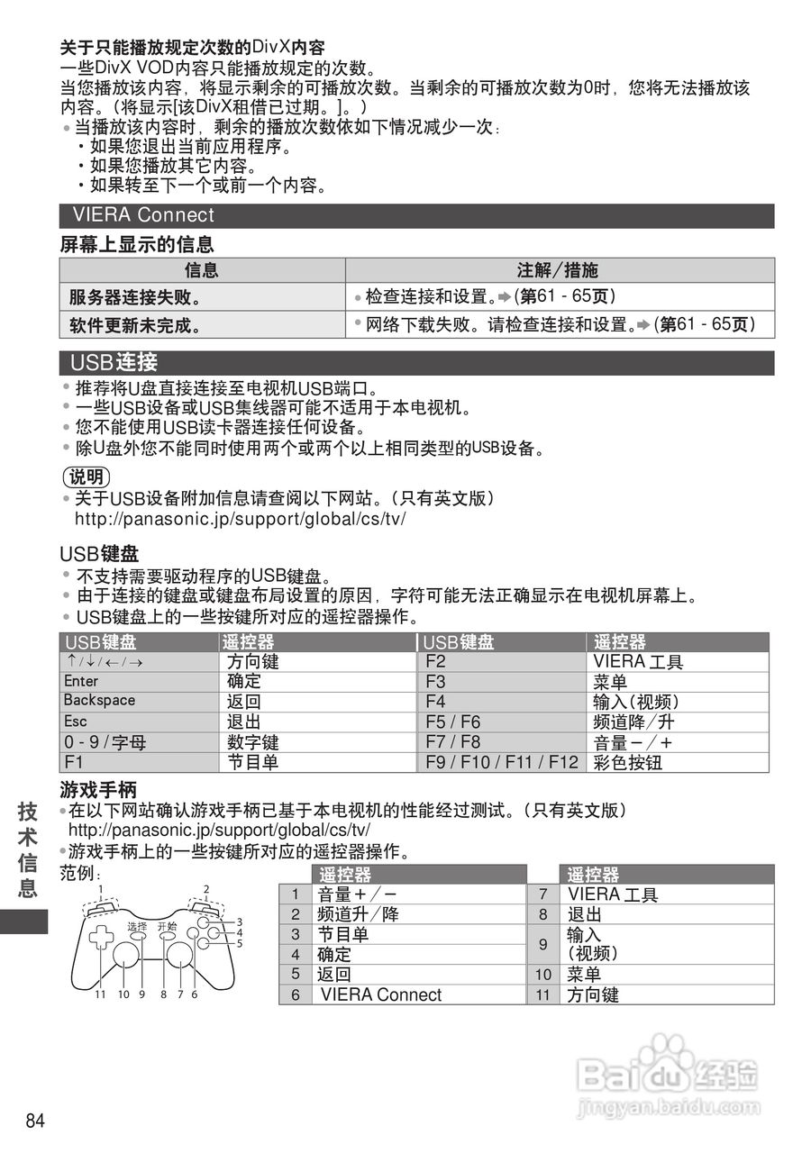 松下TH-P55GT32C等离子彩电使用说明书:[9]