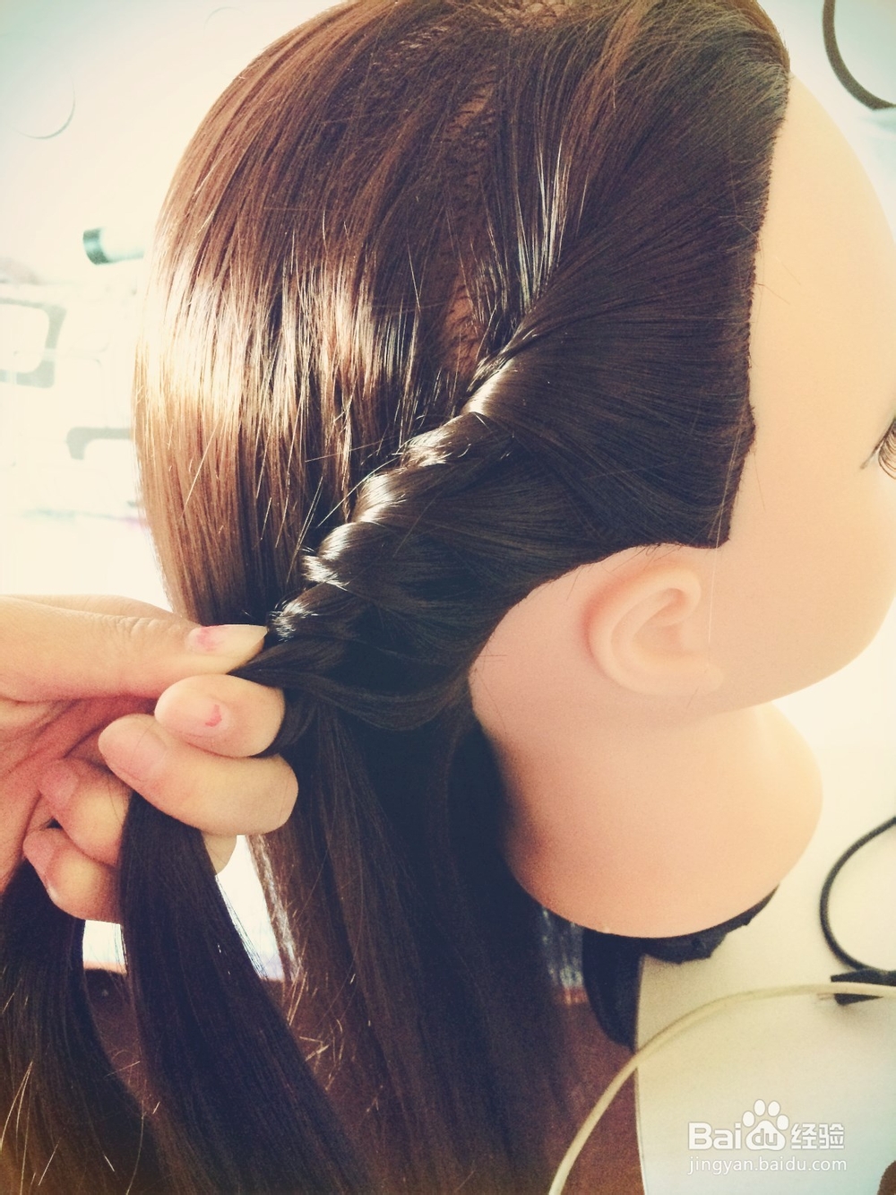 清纯韩式邻家女孩编发~