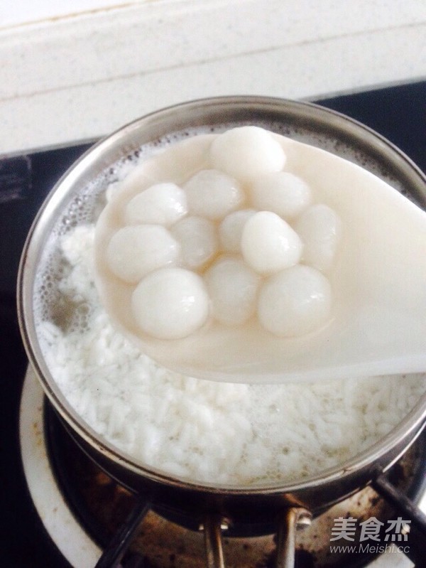 米酒鸡蛋小丸子