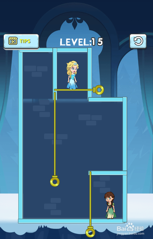 Girl Rescue Pins的Level 15怎样通关