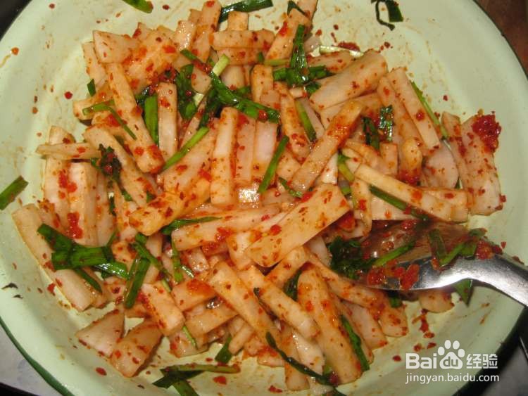 萝卜泡菜怎么做