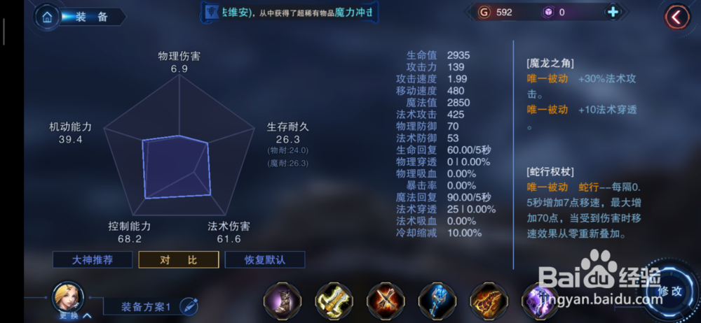 自由之战法师安妮的出装方式