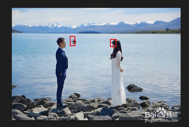 PS如何复制并移动人物