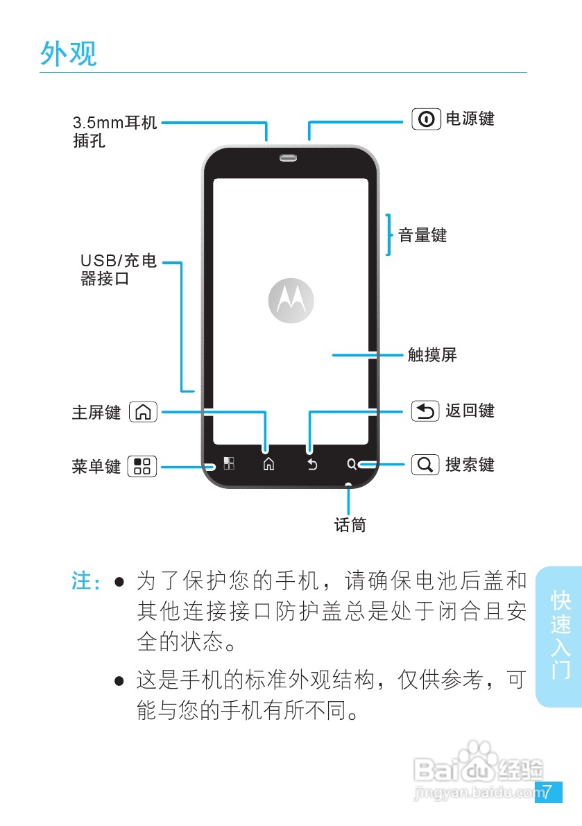 摩托罗拉ME525手机使用说明书:[1]