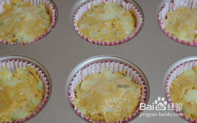 减肥时期也可以吃的紫薯纸杯蛋糕怎么做?