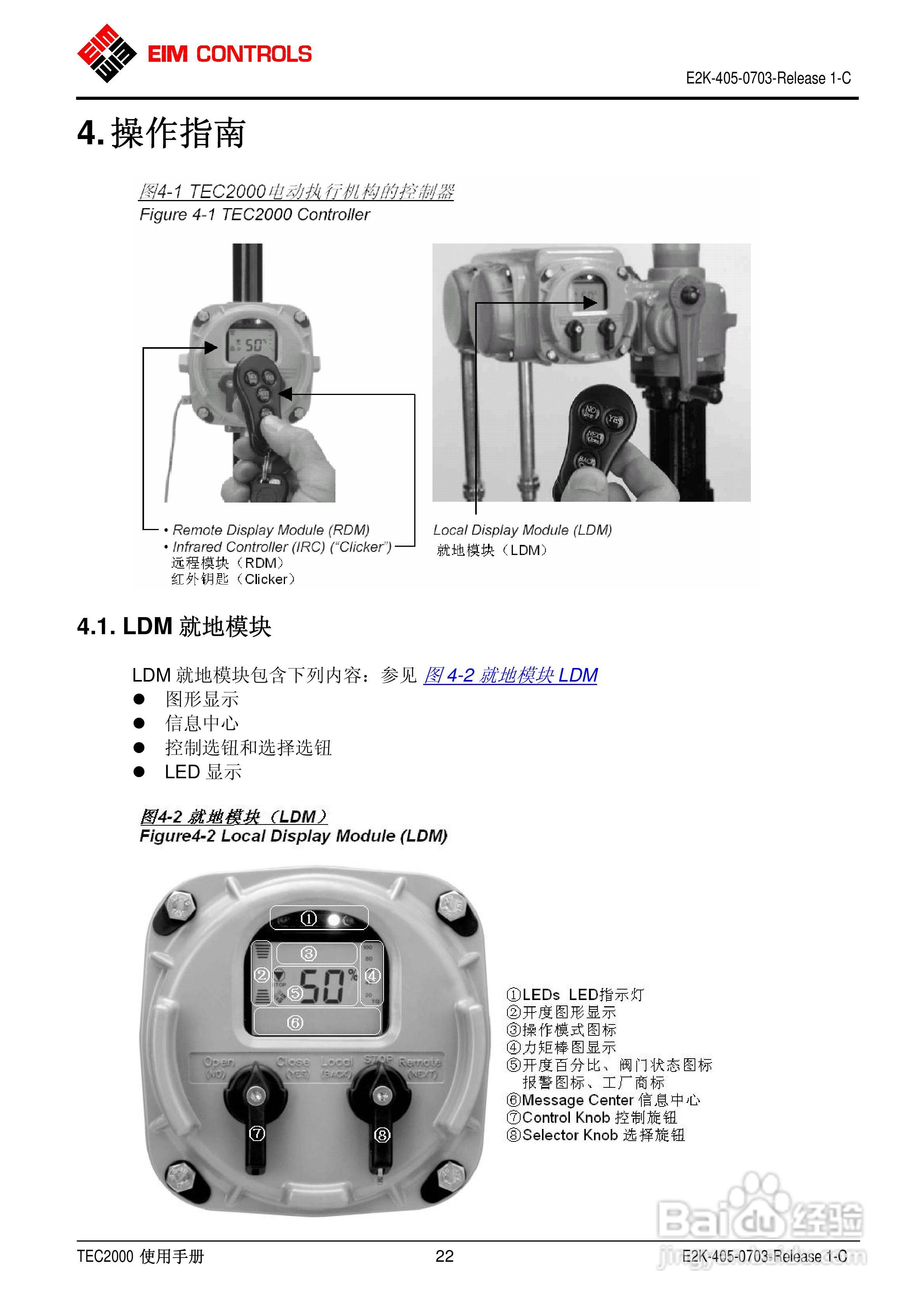 EIM电动执行器TEC2000使用手册:[3]
