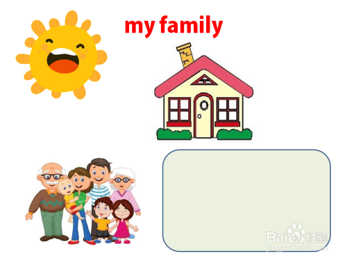 my family手抄报内容