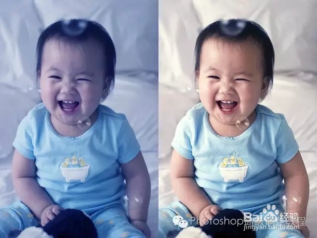 【调色教程】| 宝宝照片一步曲线调色演示