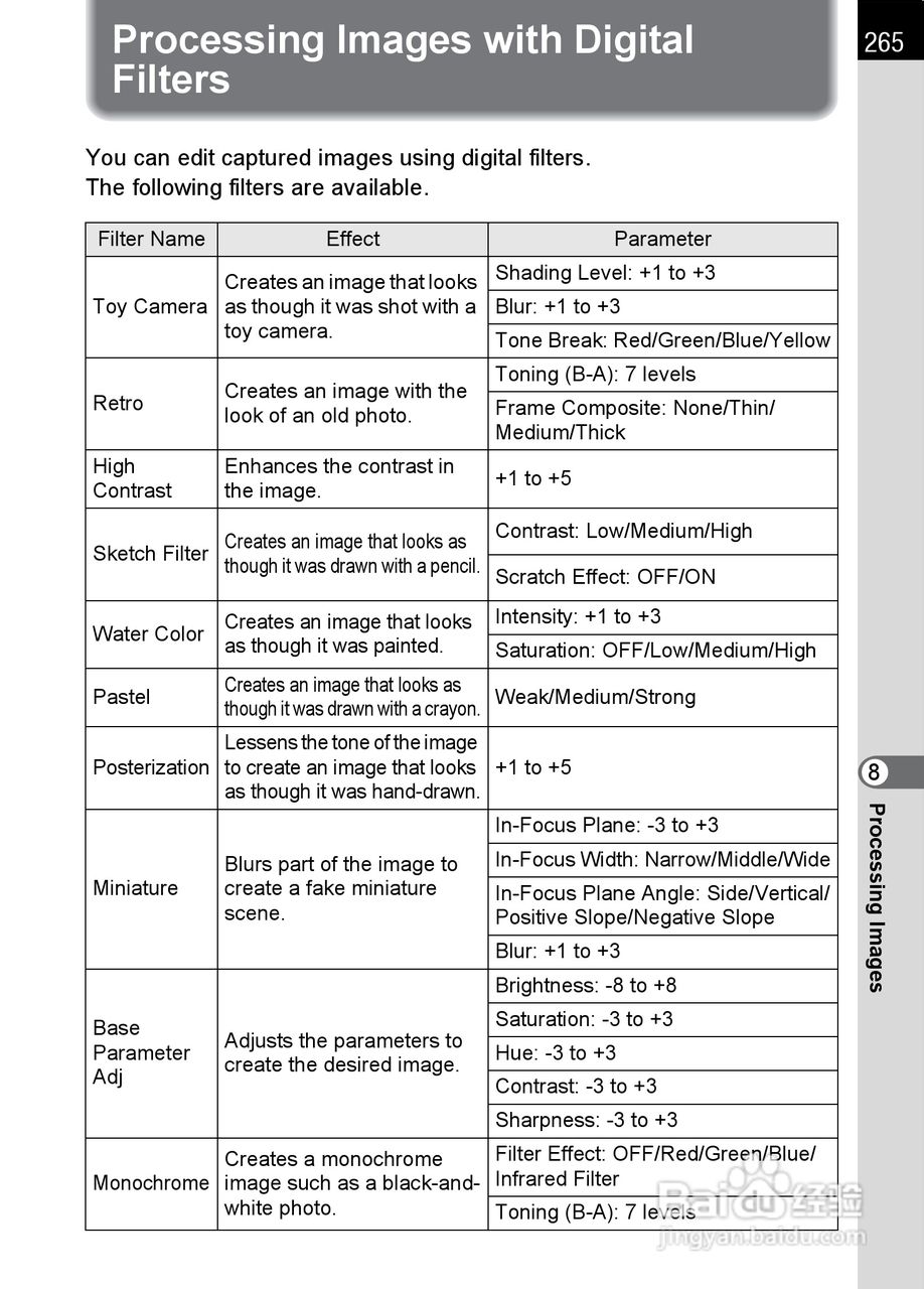 宾得K-5数码相机使用说明书:[27]