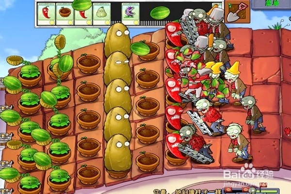 解锁植物大战僵尸迷你游戏。(你看他们像柱子)