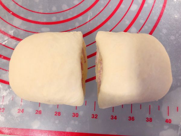 香葱芝士火腿吐司面包