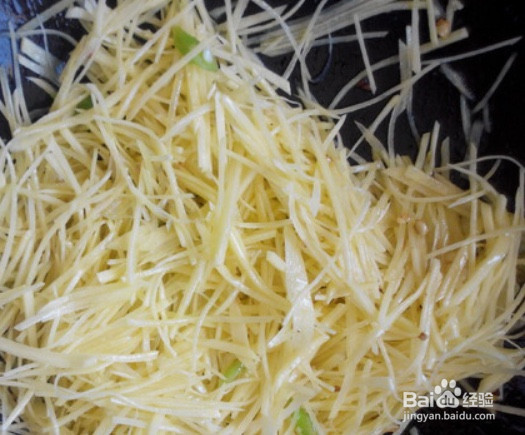 清炒土豆丝的做法