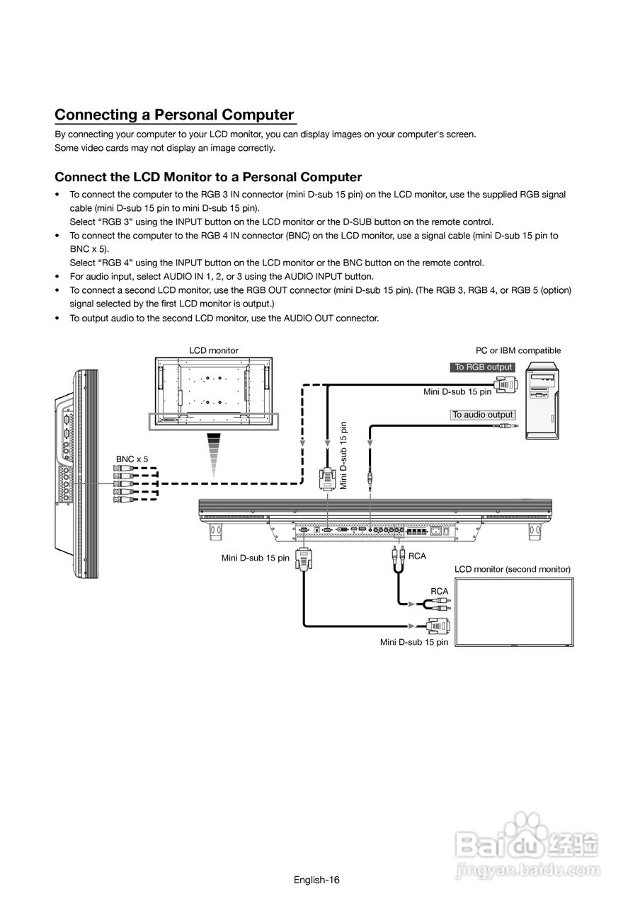 三菱MDT421S液晶显示器说明书:[7]