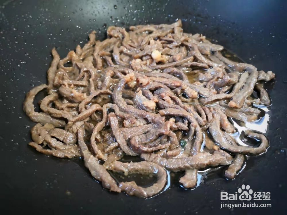 莴笋炒牛肉的做法