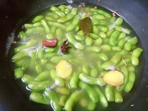 教你怎么做凉拌毛豆(五香煮花毛)