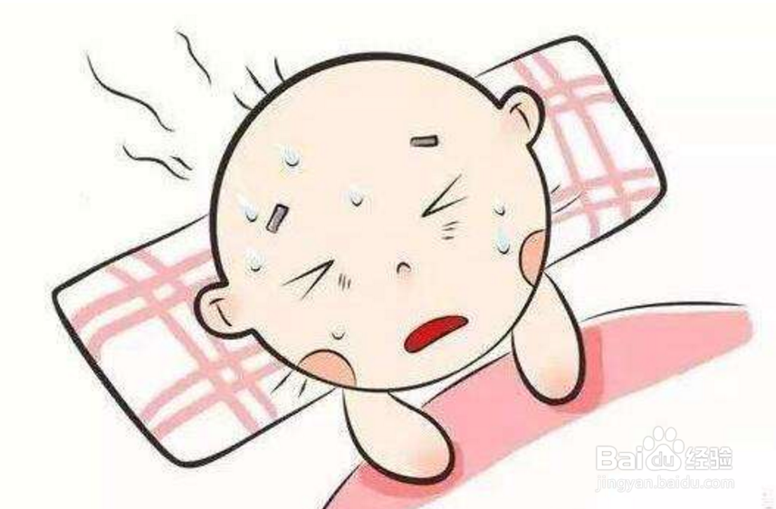 小宝宝睡觉总出汗怎么办？