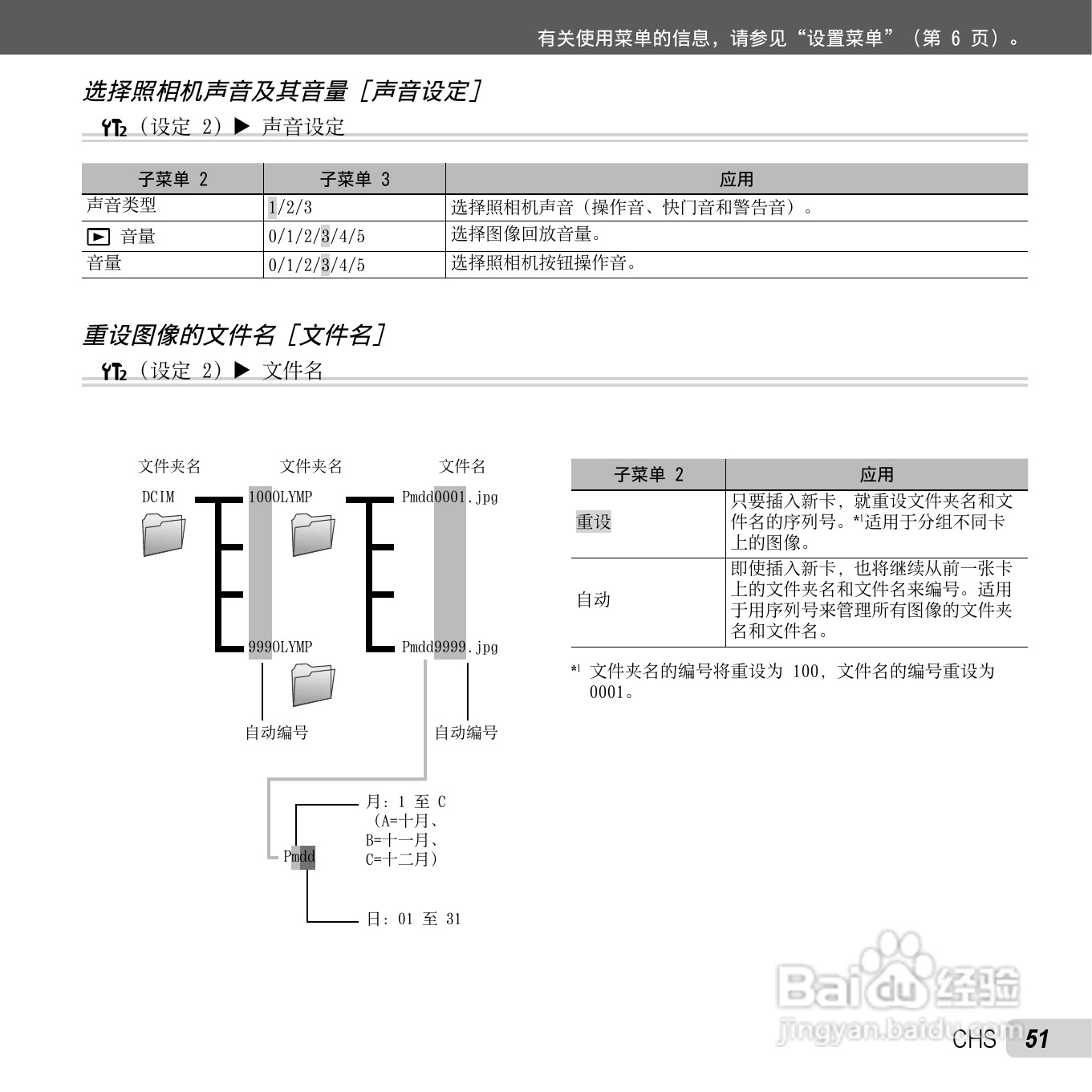 奥林巴斯TG-805数码相机使用说明书:[6]