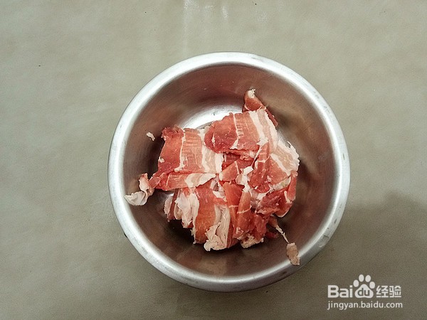 怎么做肉片炒儿菜