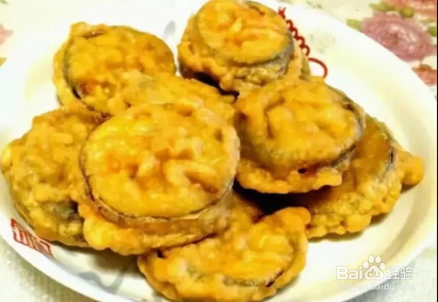 糖醋茄盒的做法