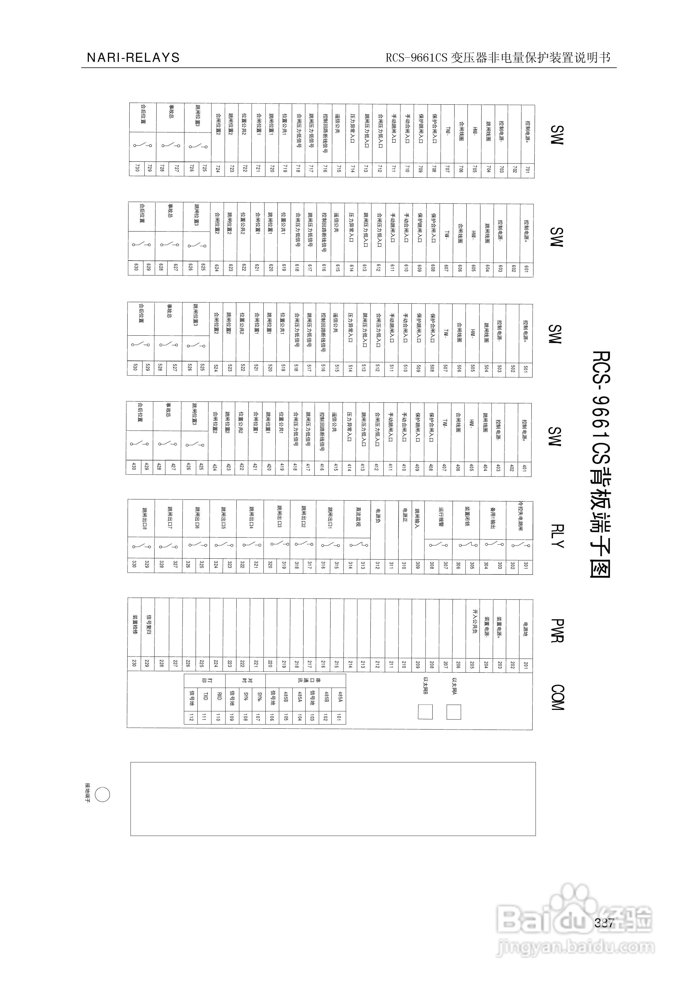 南瑞继保RCS-9681CS变压器后备保护测控装置说明书:[40]