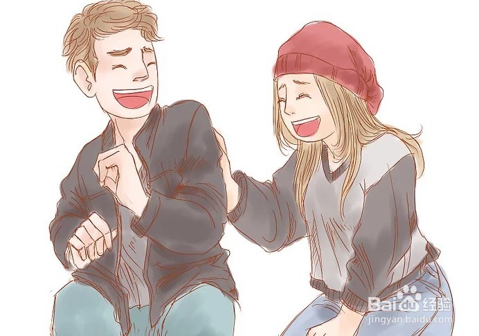 如何在喜欢的人面前表现