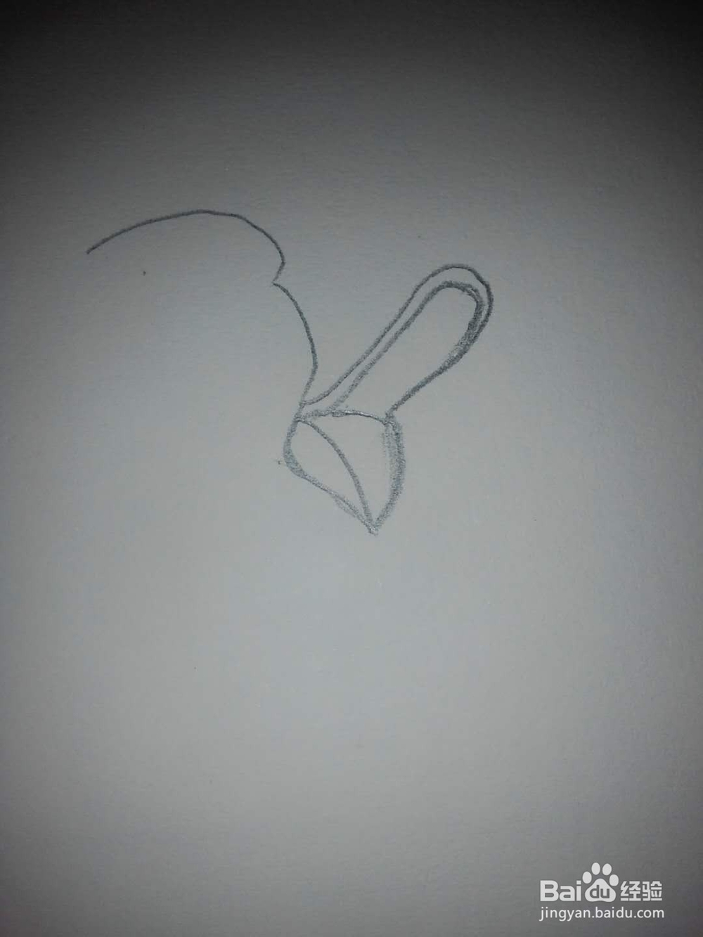 鸭子的卡通画法