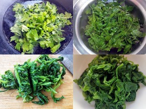 健康养生佳品凉拌芹菜叶的做法