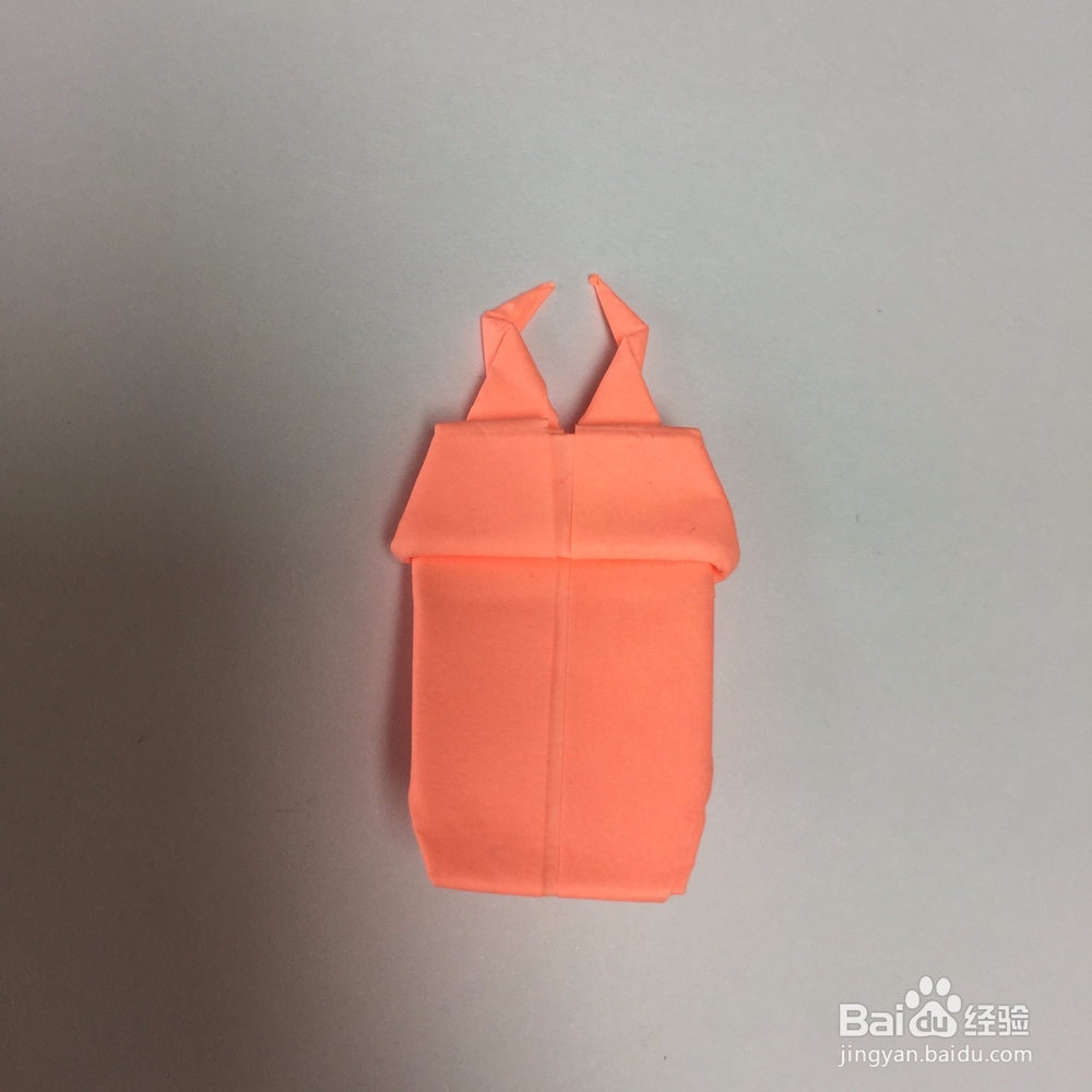 折纸巨角甲虫教程