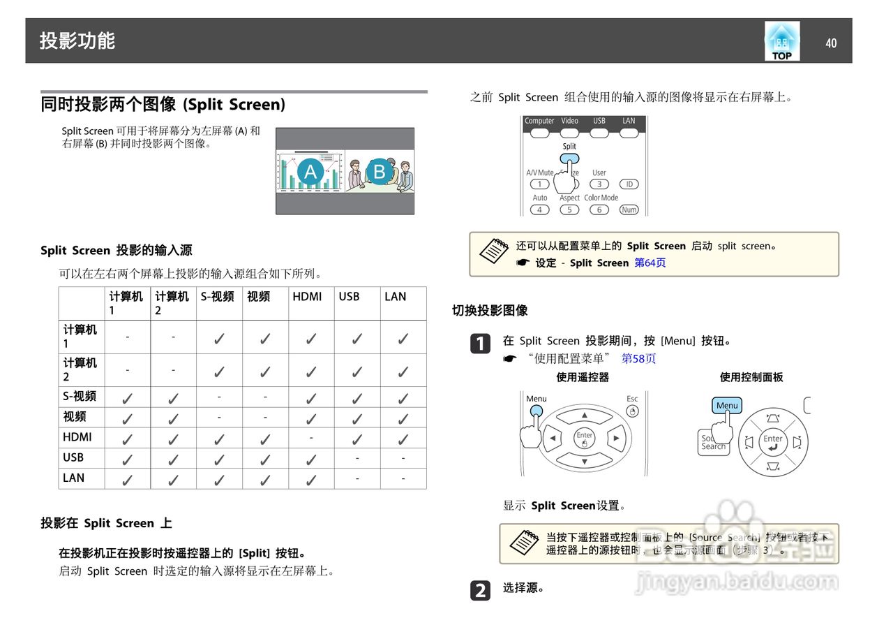 爱普生EB-C1020XN 投影机使用说明书:[4]