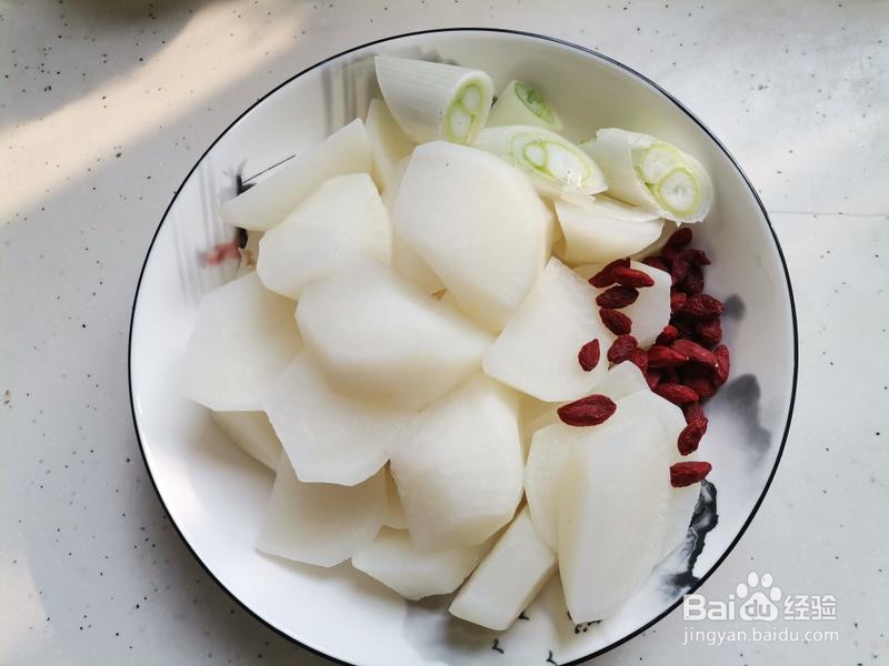 冬日清淡羊肉萝卜的做法
