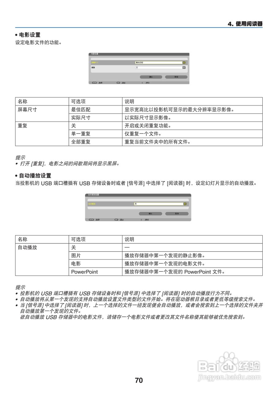 日电NP-PA550W+投影机说明书:[9]