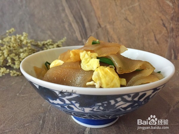 教你做鸡蛋炒粉皮