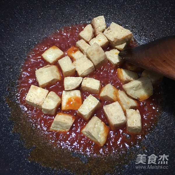 茄汁豆腐的做法