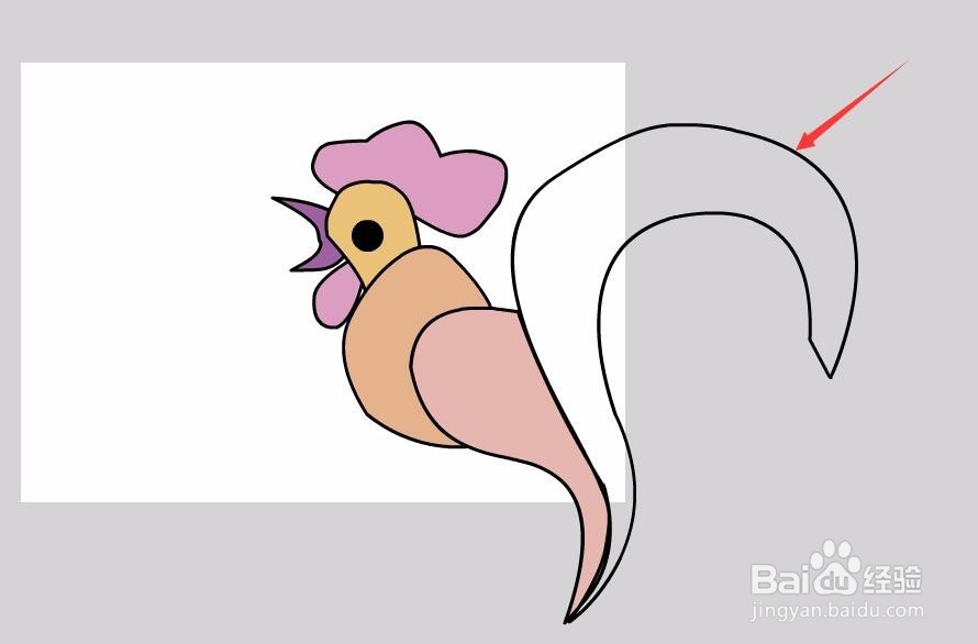 #过年#flash如何绘制雄鸡独唱贺新年