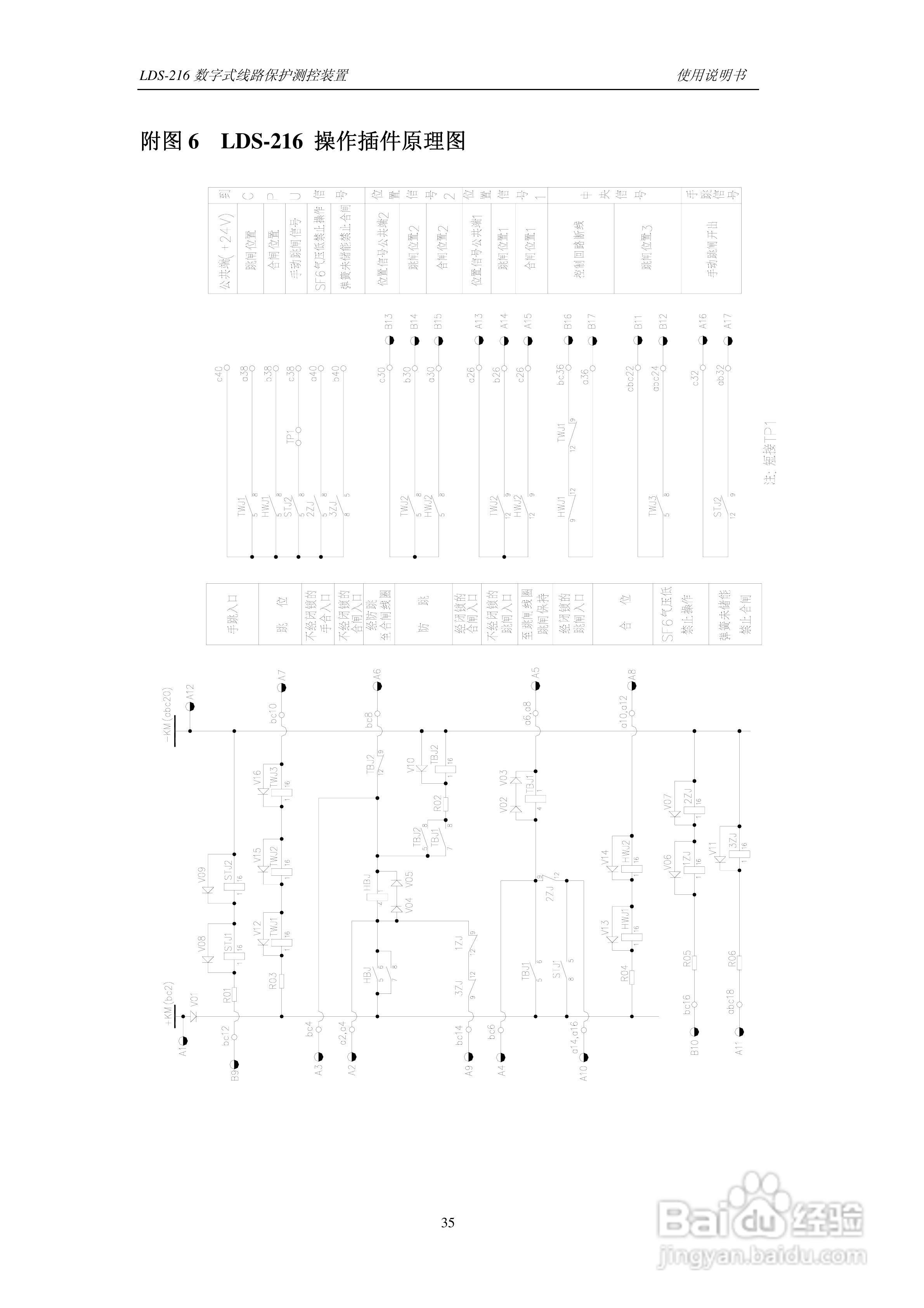 LDS-216 数字式线路保护测控装置说明书:[4]
